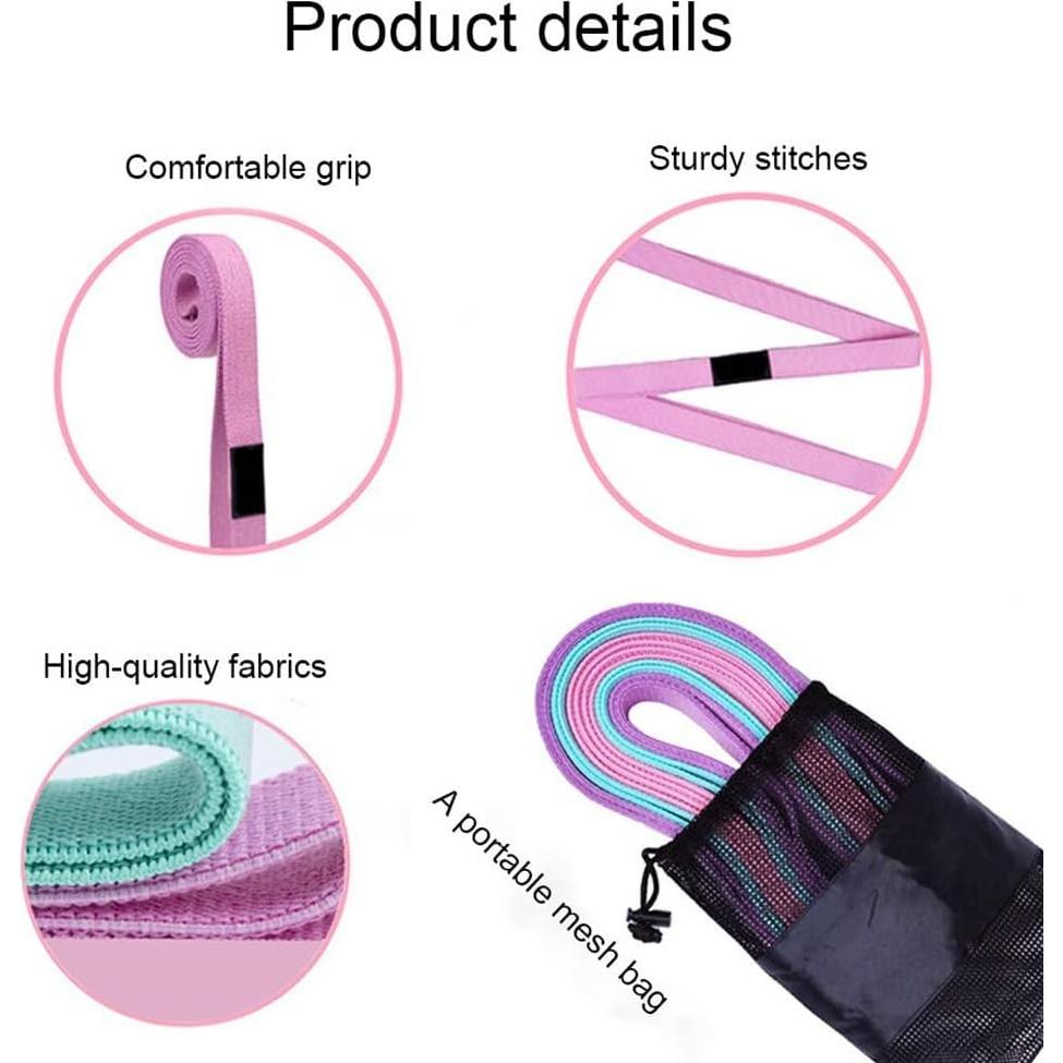 Juego de Bandas de Resistencia Jocaluyia 3 PCS para Ejercicio