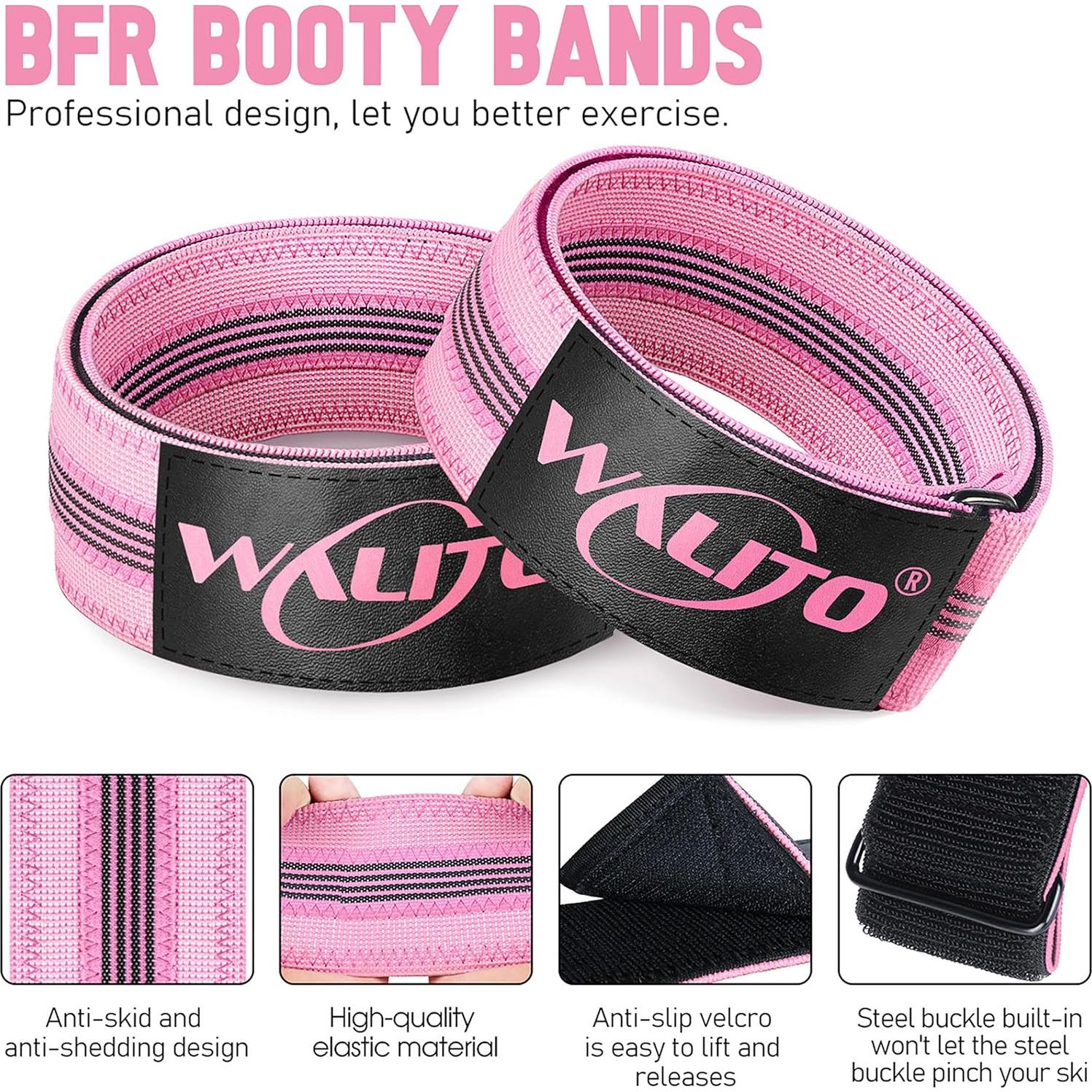 Bandas de Restricción de Flujo Sanguíneo WALITO para Glúteos