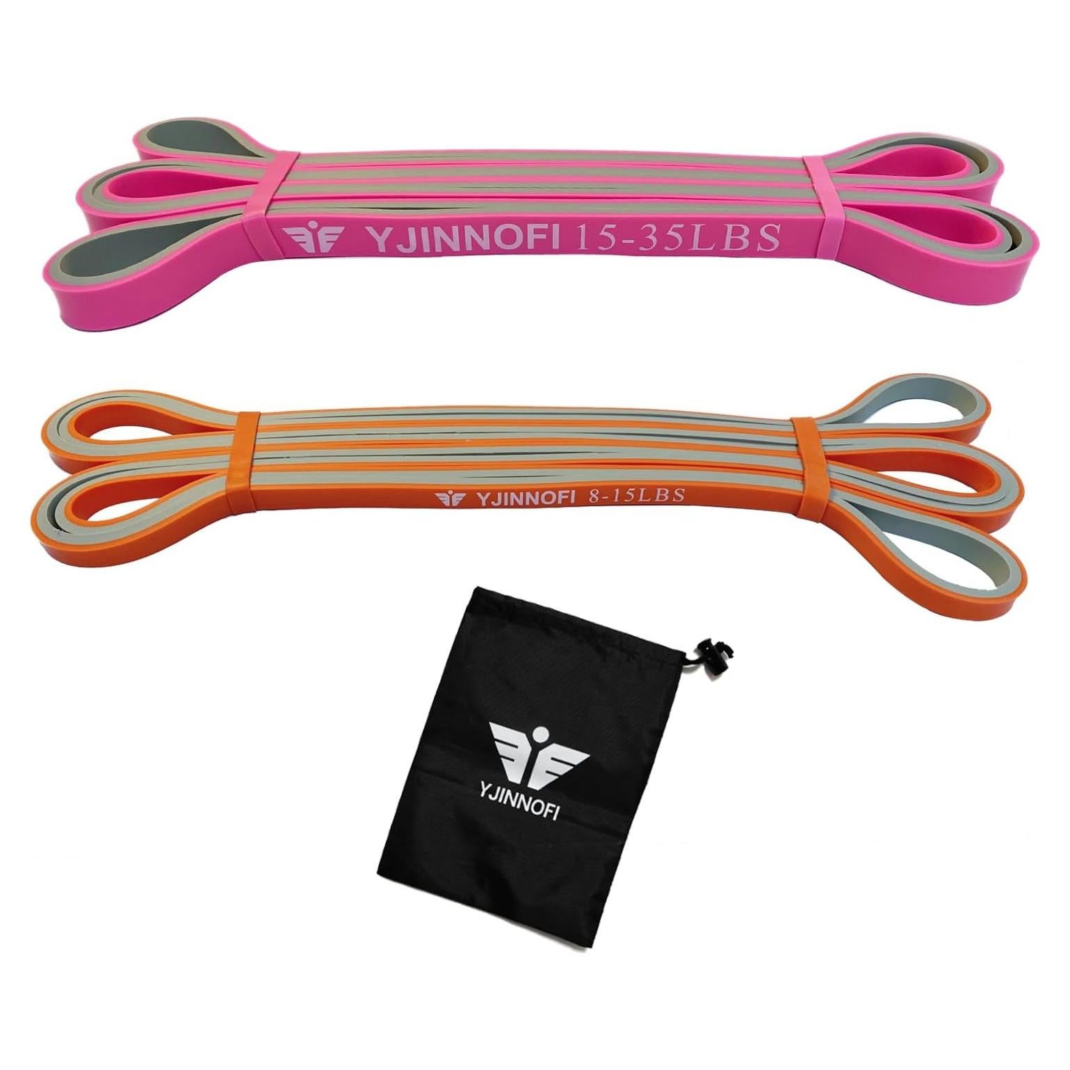 Juego de Bandas de Resistencia YJINNOFI - 5 Niveles para Entrenamiento