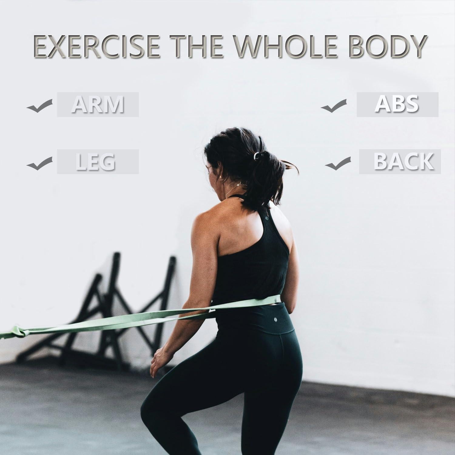 Juego de Bandas de Resistencia YJINNOFI - 5 Niveles para Entrenamiento