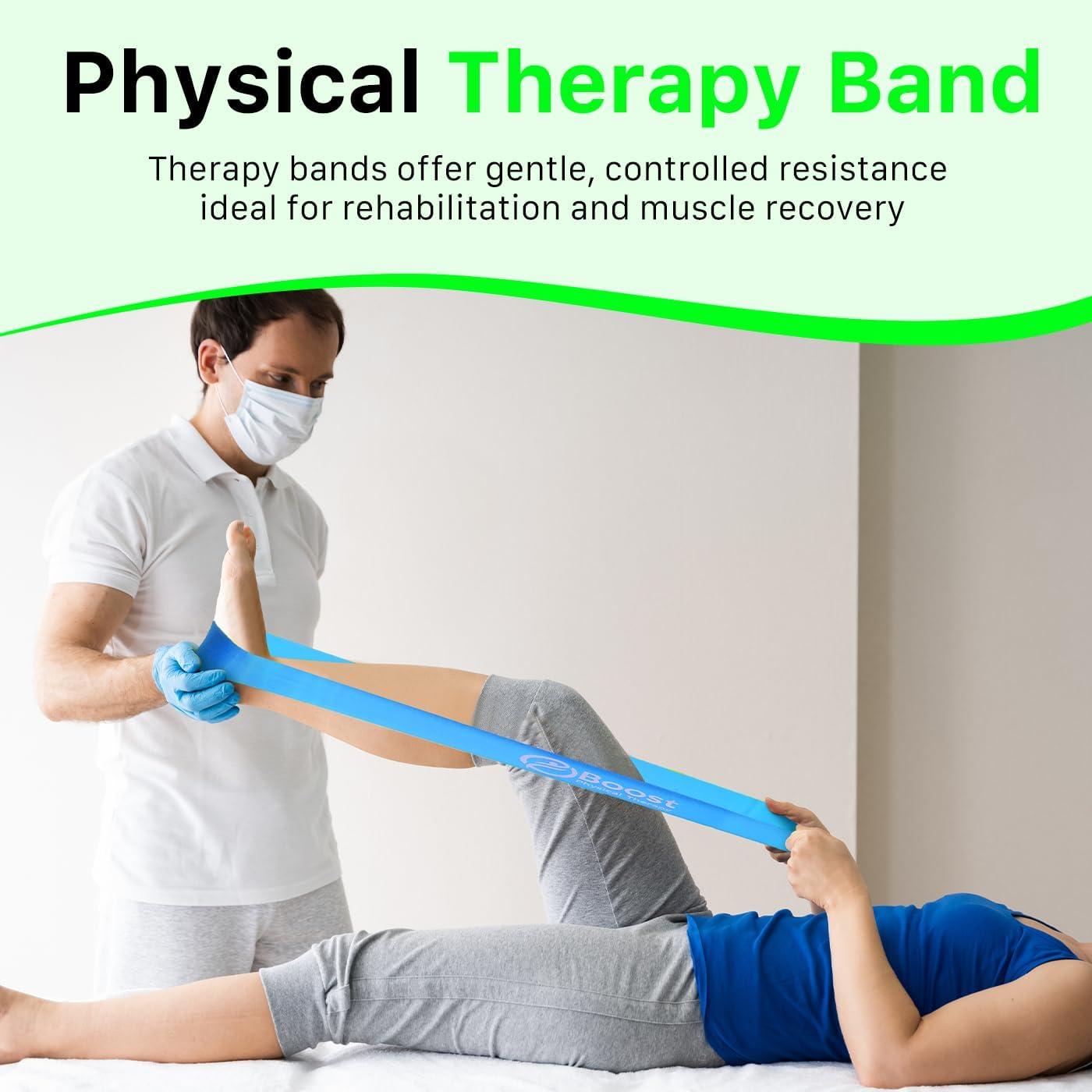 Bandas de Resistencia BOOSTFIT RSB-01, 5 Niveles, Caucho Natural