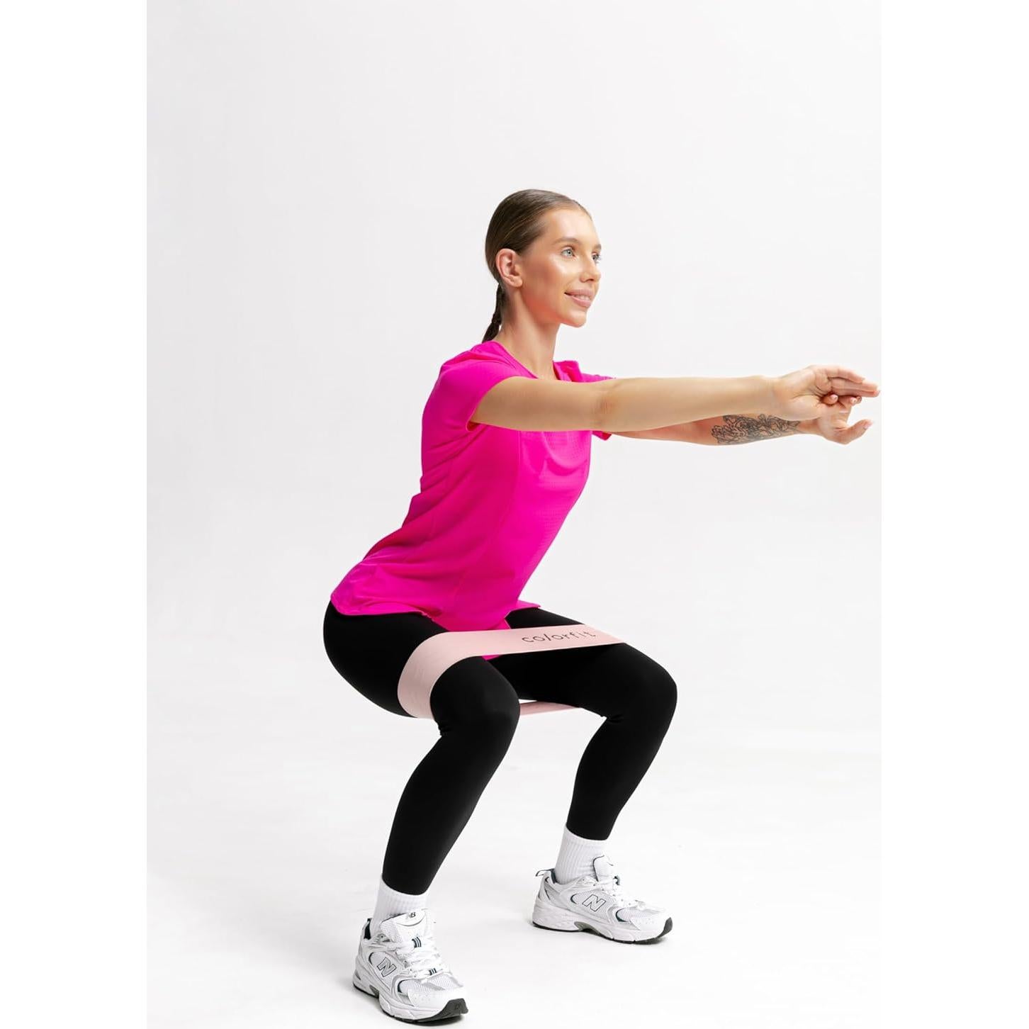 Banda de Resistencia Colorfit para Glúteos y Piernas - Set de 2