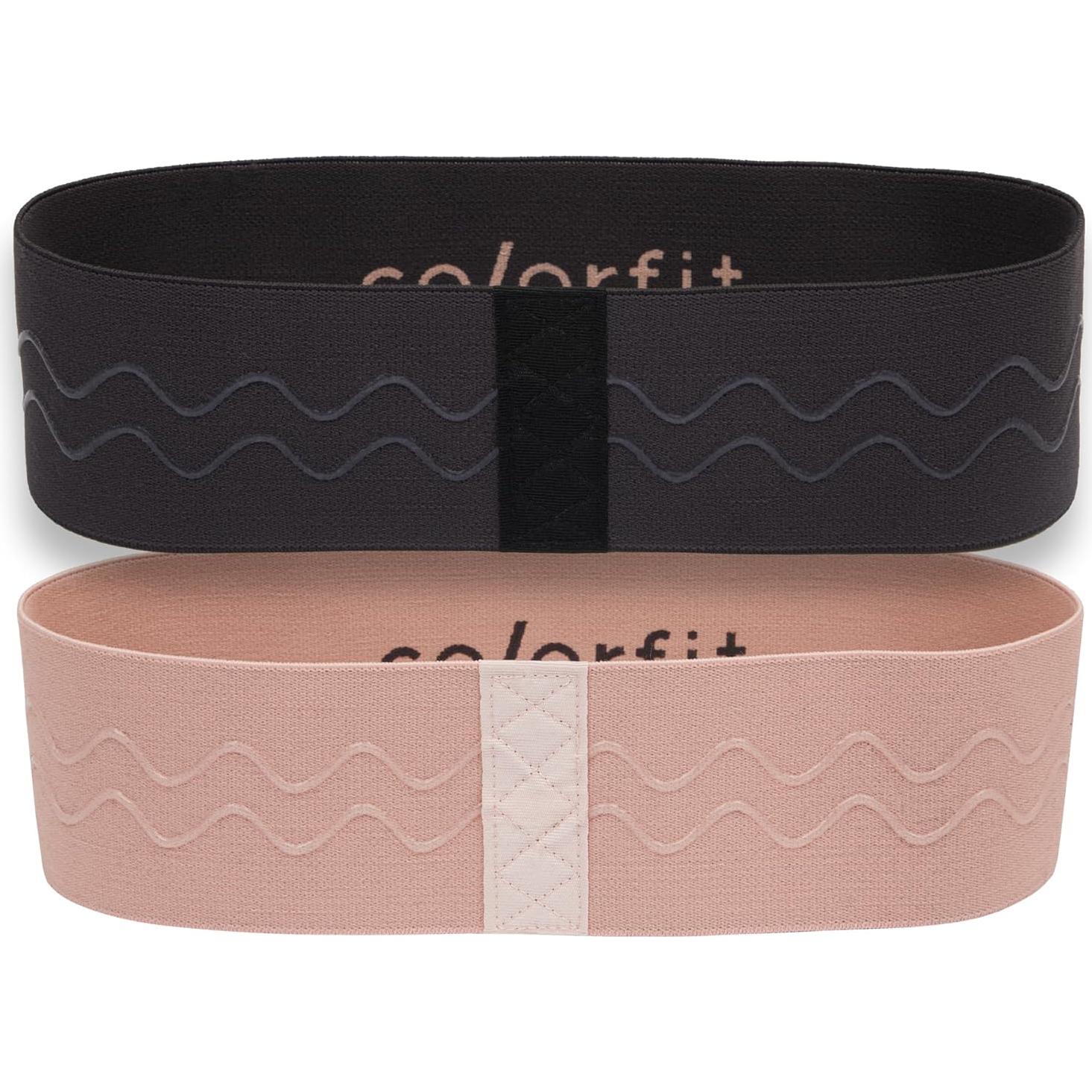 Banda de Resistencia Colorfit para Glúteos y Piernas - Set de 2