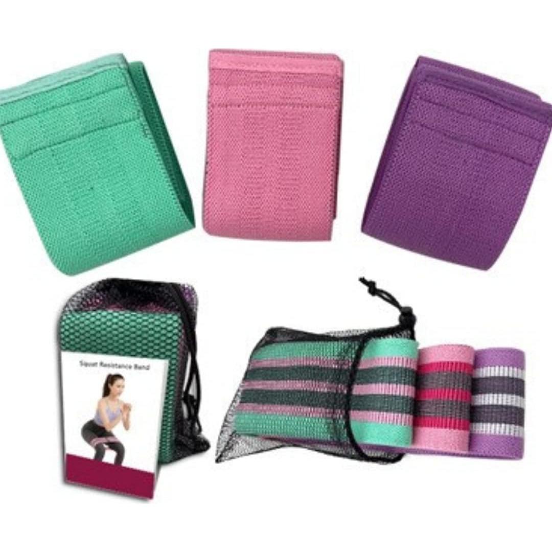 Bandas de Resistencia K&KLACOSTA Set de 3 Niveles Antideslizantes