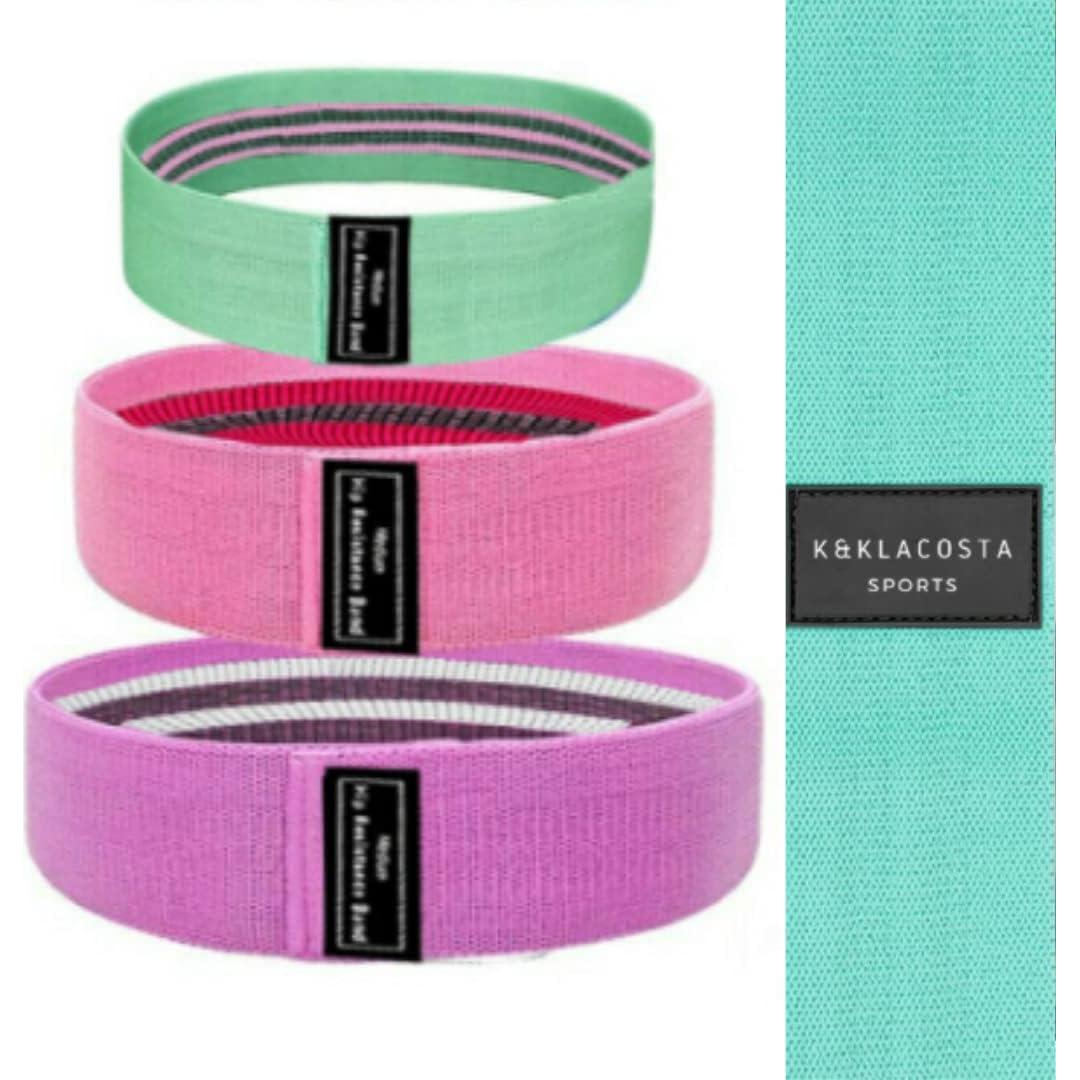 Bandas de Resistencia K&KLACOSTA Set de 3 Niveles Antideslizantes