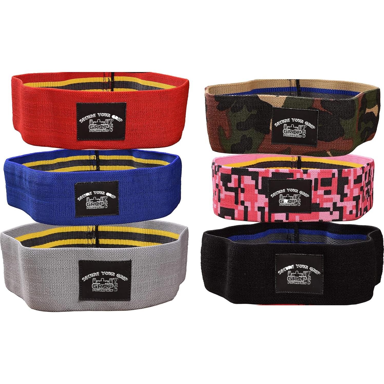 Banda de Resistencia Grip Power Pads Camo Verde 35.56 cm