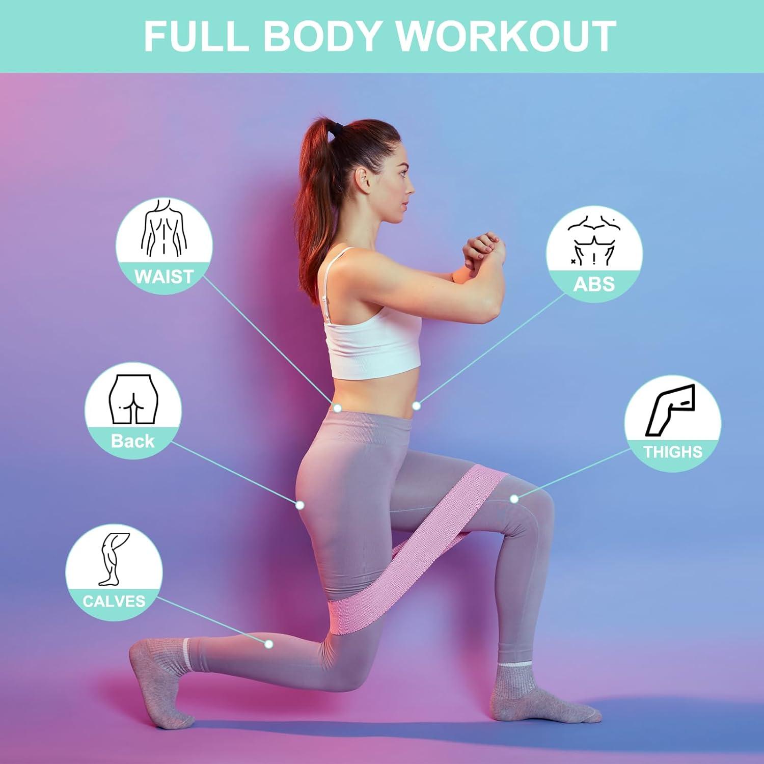 Bandas de Resistencia PATIKIL 5 Niveles para Ejercicio Verde