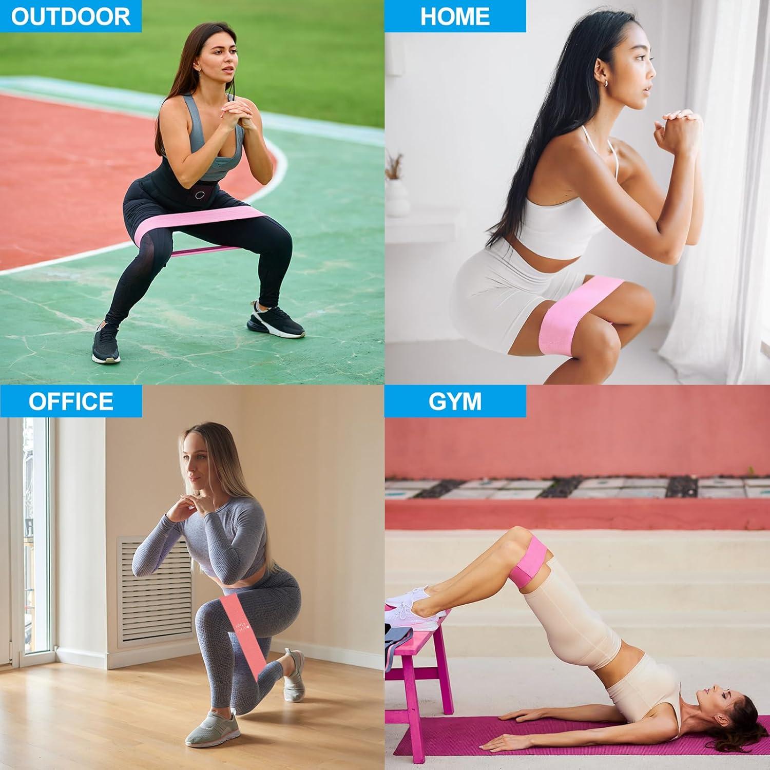 Bandas de Resistencia PATIKIL 5 Niveles para Ejercicio Verde