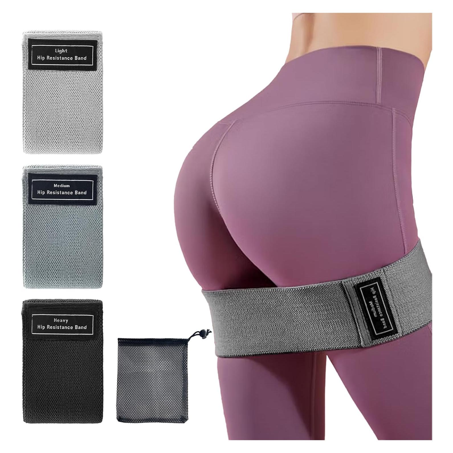 Paquete de 3 Bandas de Resistencia Mozziibazy - Ejercicio y Fitness