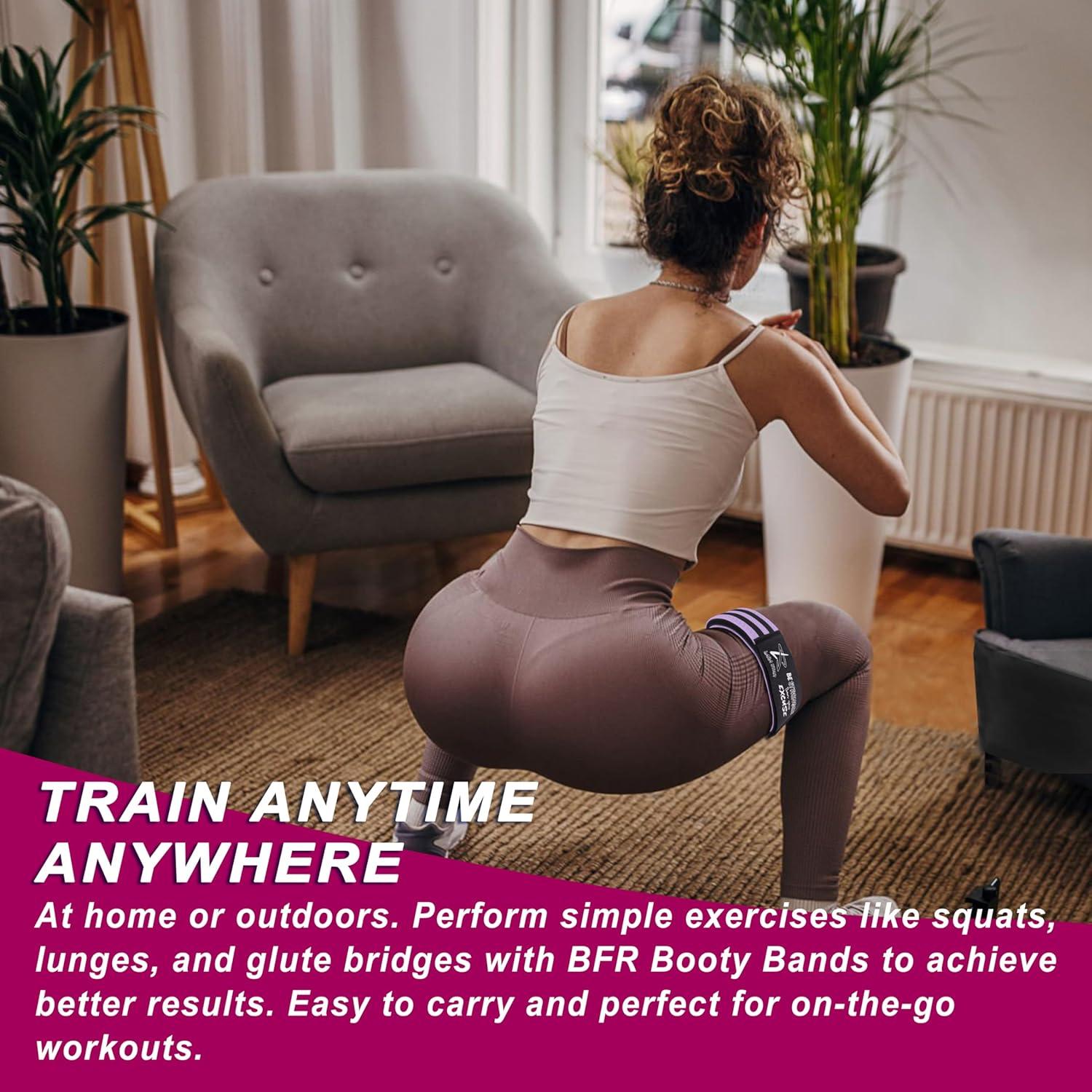 Bandas de Oclusión BFR LARA STAR para Glúteos y Piernas