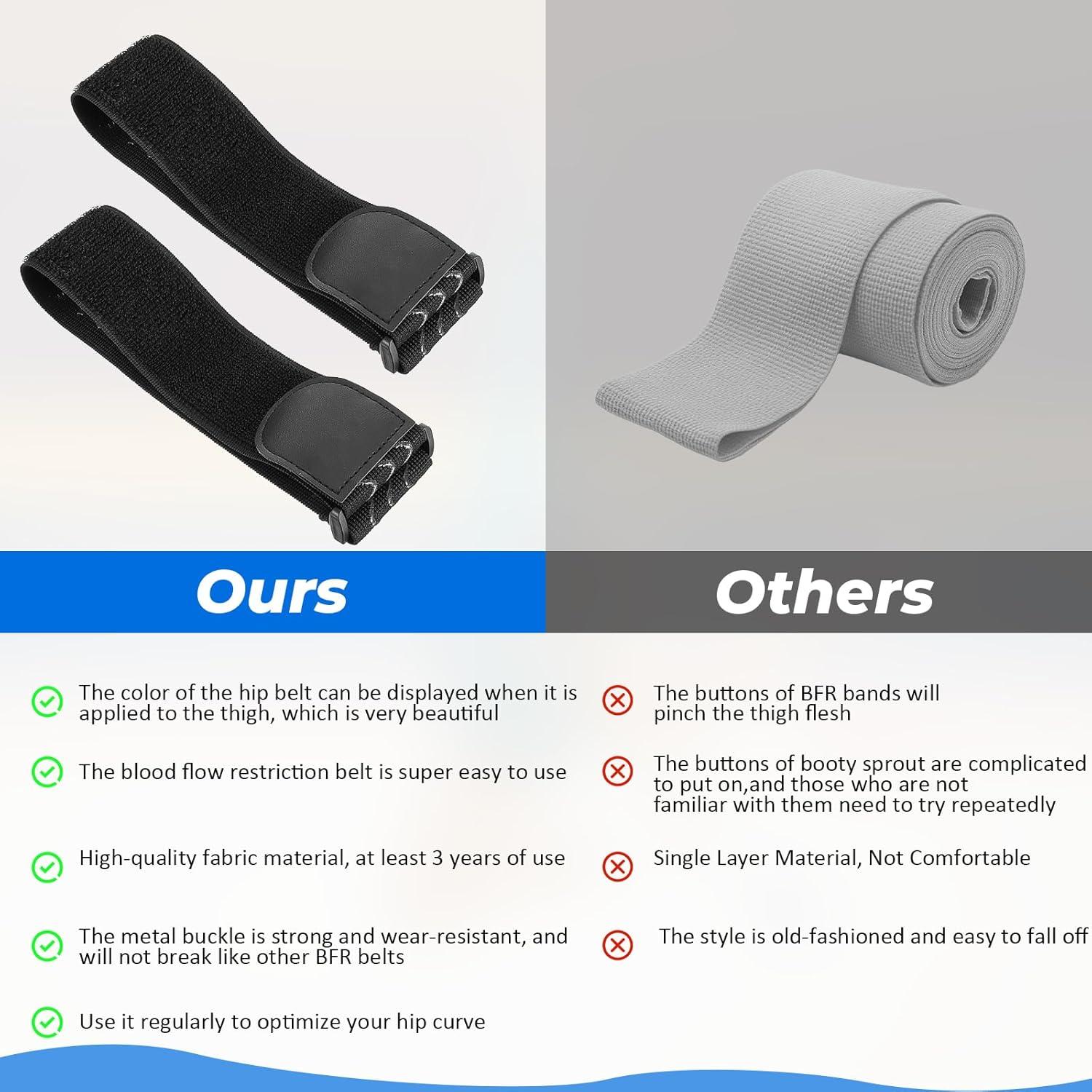 2 Bandas de Restricción de Flujo Sanguíneo Hpmjz para Mujeres