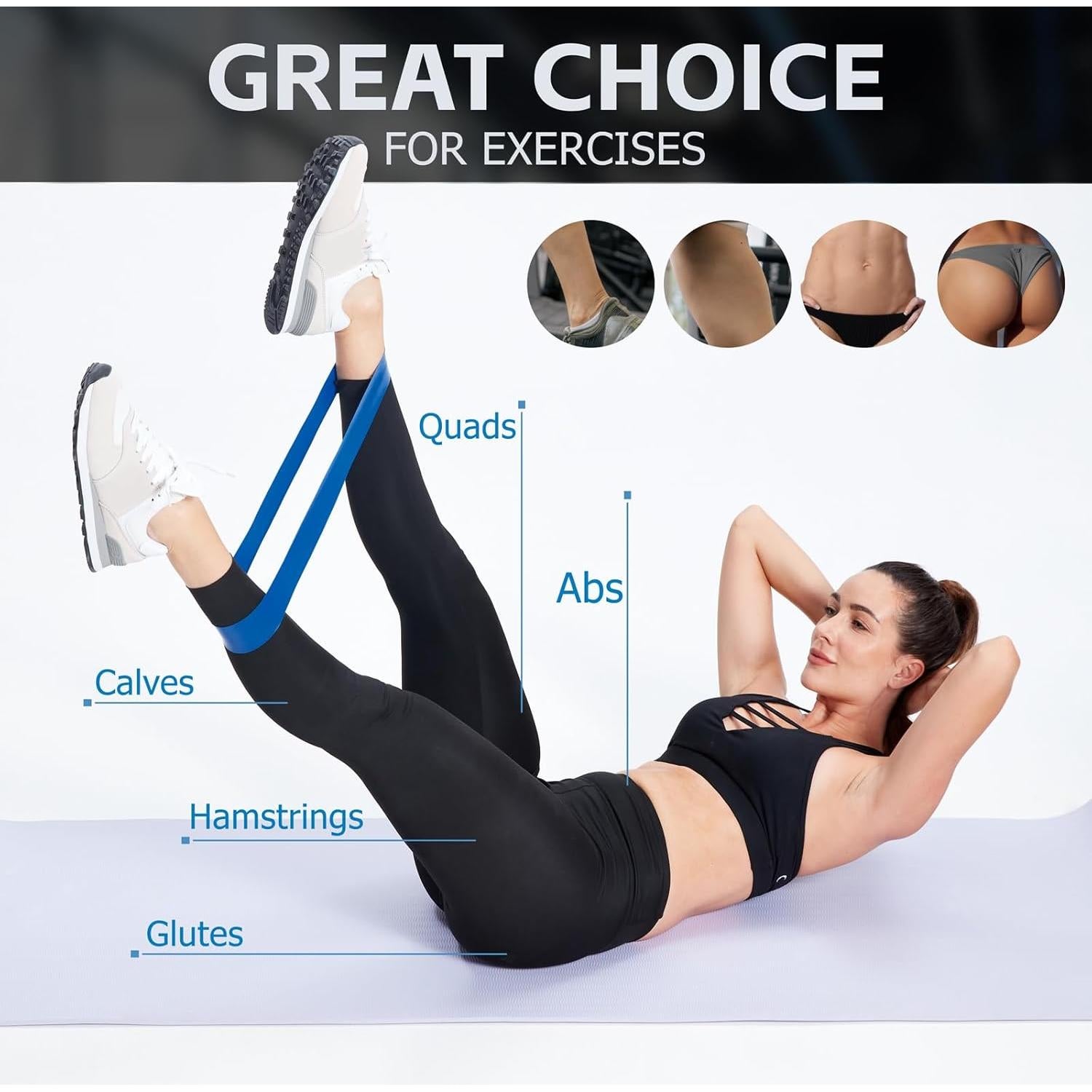 5 Bandas de Resistencia Lianjindun para Ejercicio y Fitness