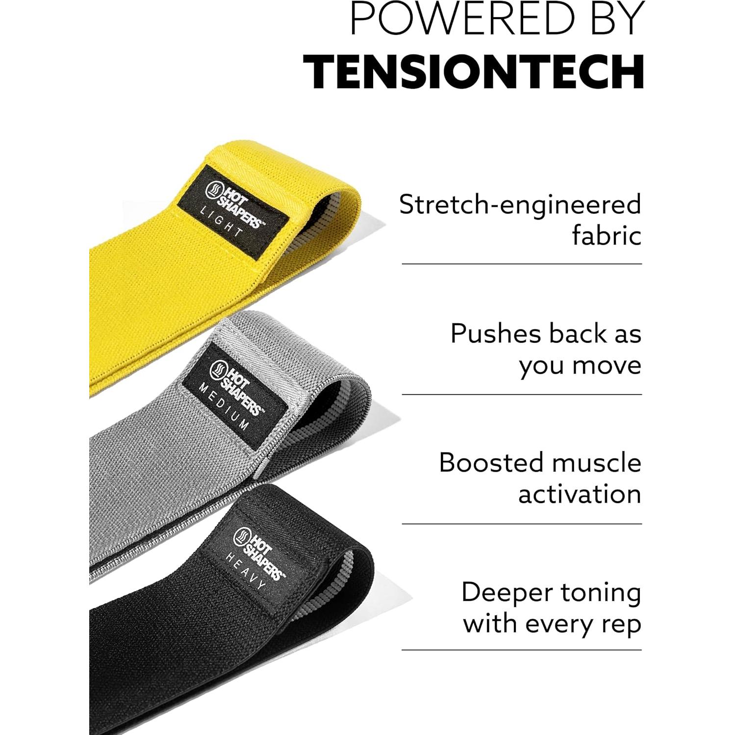 Set de Bandas de Resistencia Hot Shapers - Ejercicio en Casa