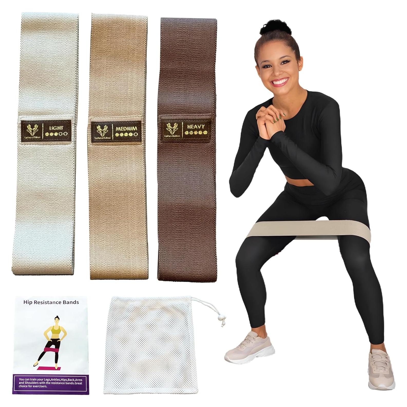 Bandas de Resistencia Lotus et Moi, 3 Niveles para Fitness