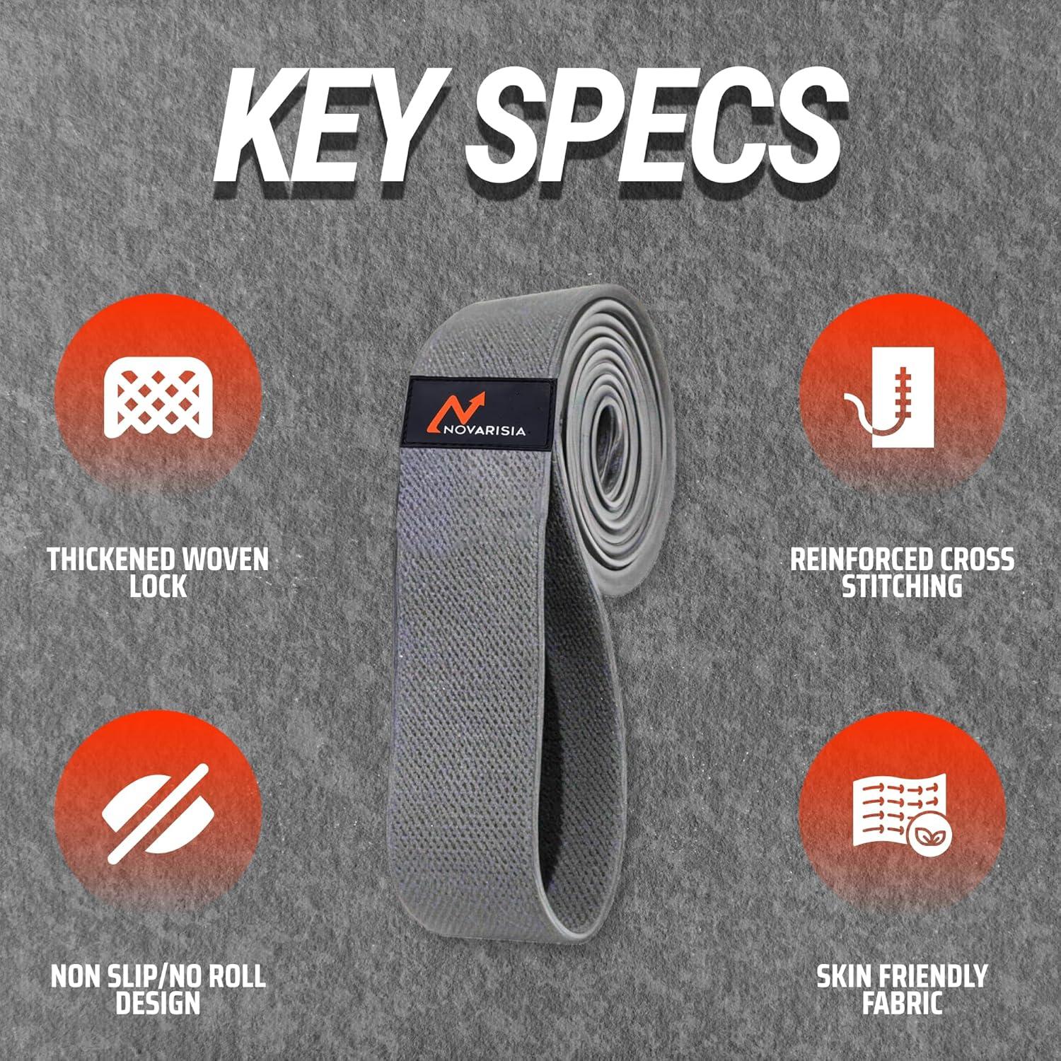 Banda de Resistencia NOVARISIA 76" (193 cm) Antideslizante