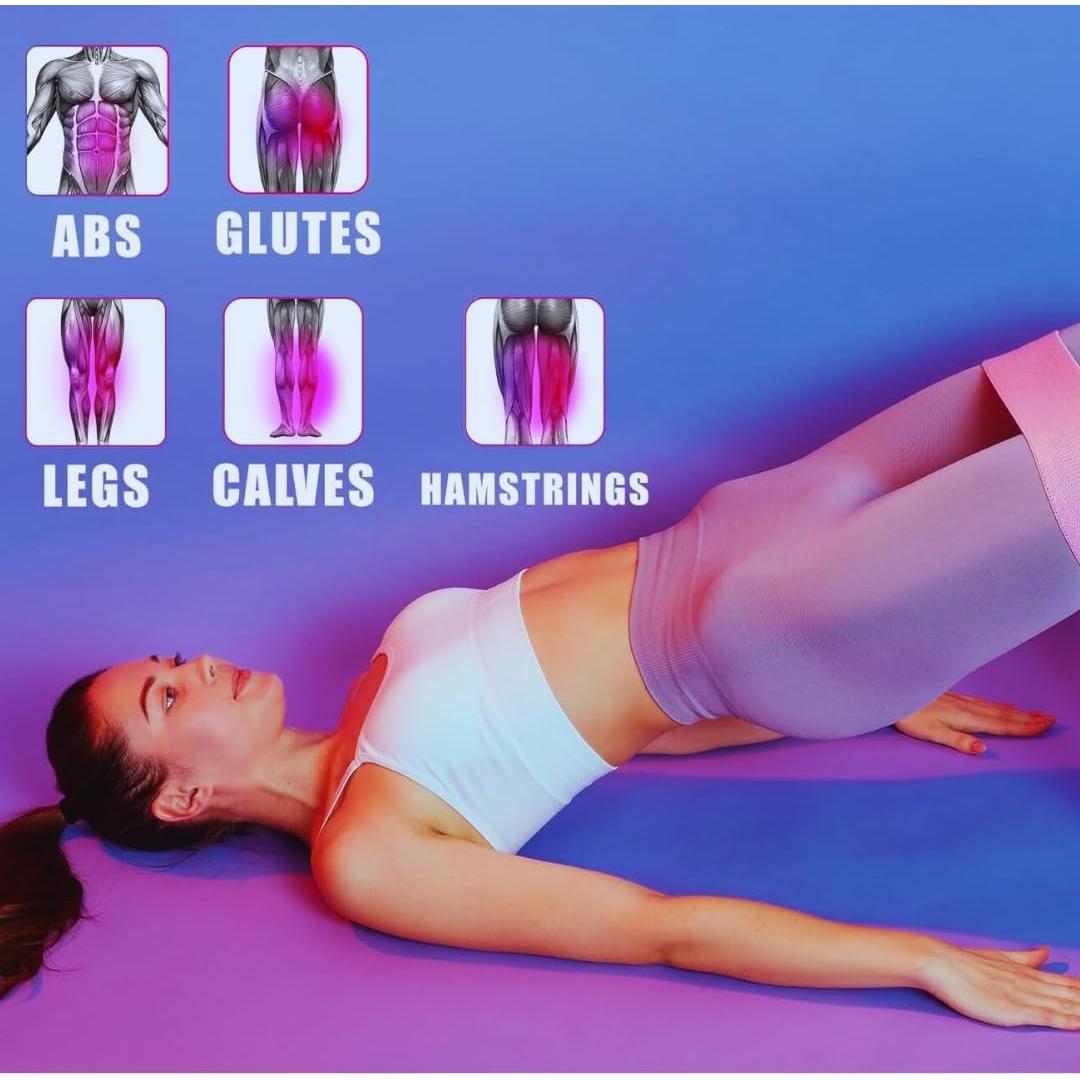 Bandas de Resistencia para Glúteos BioSync360 - 3 Niveles