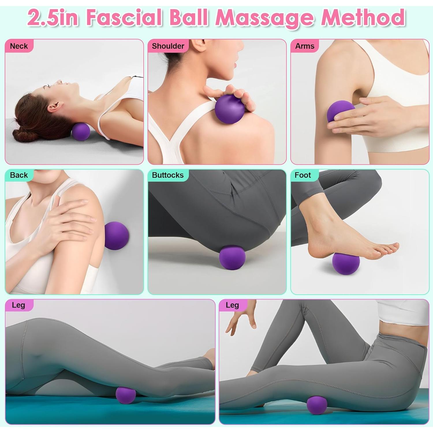 Bandas de Resistencia de Tela Goocrun - 3 Niveles + Pelota Yoga