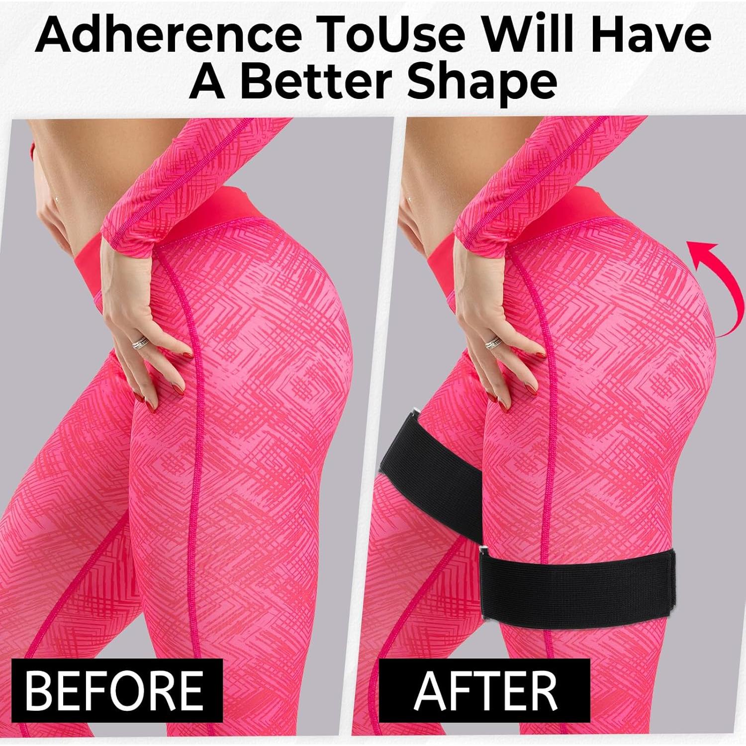 Bandas de Oclusión Glúteos Hpmjz 60x5cm Ajustables 2 Pcs