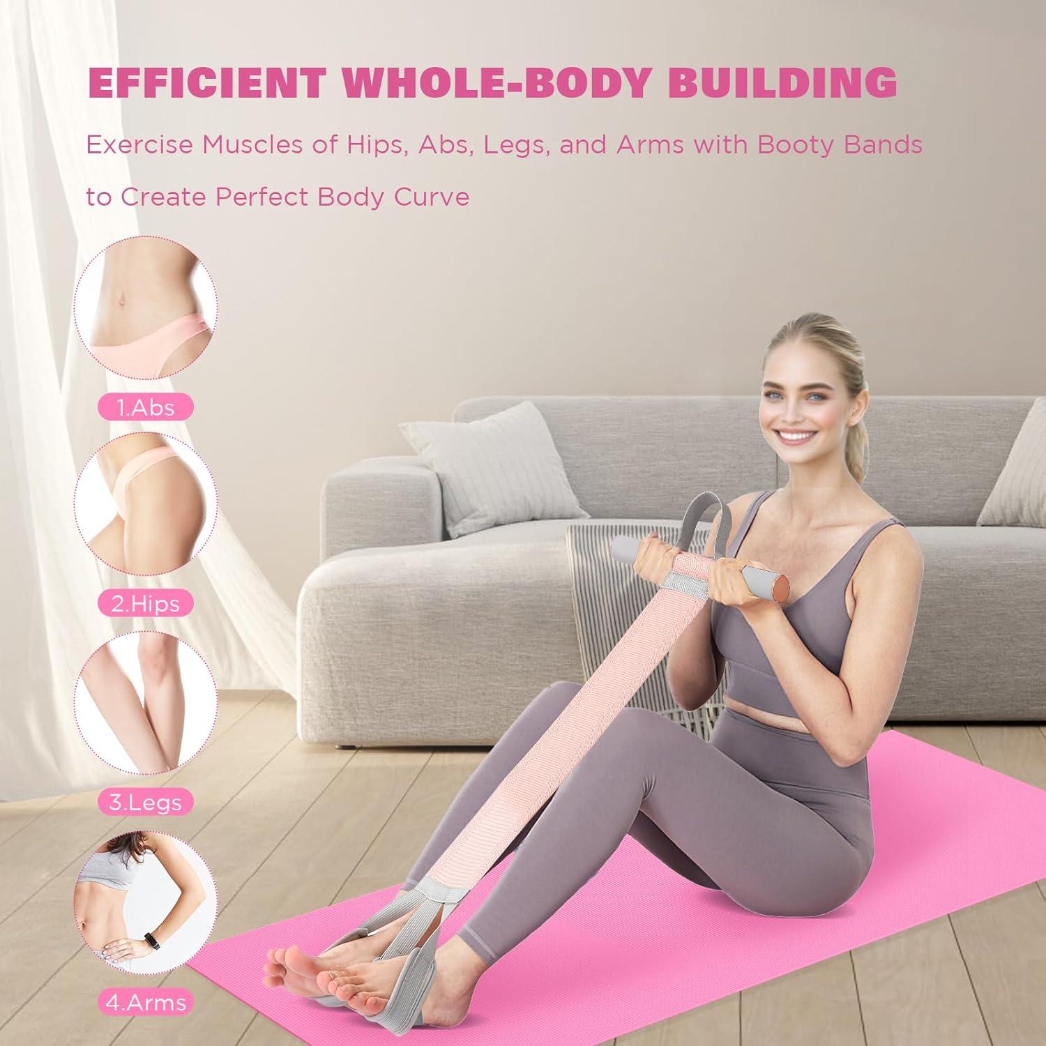 Banda de Resistencia HilpurSkx 150lb con Mangos Antideslizantes