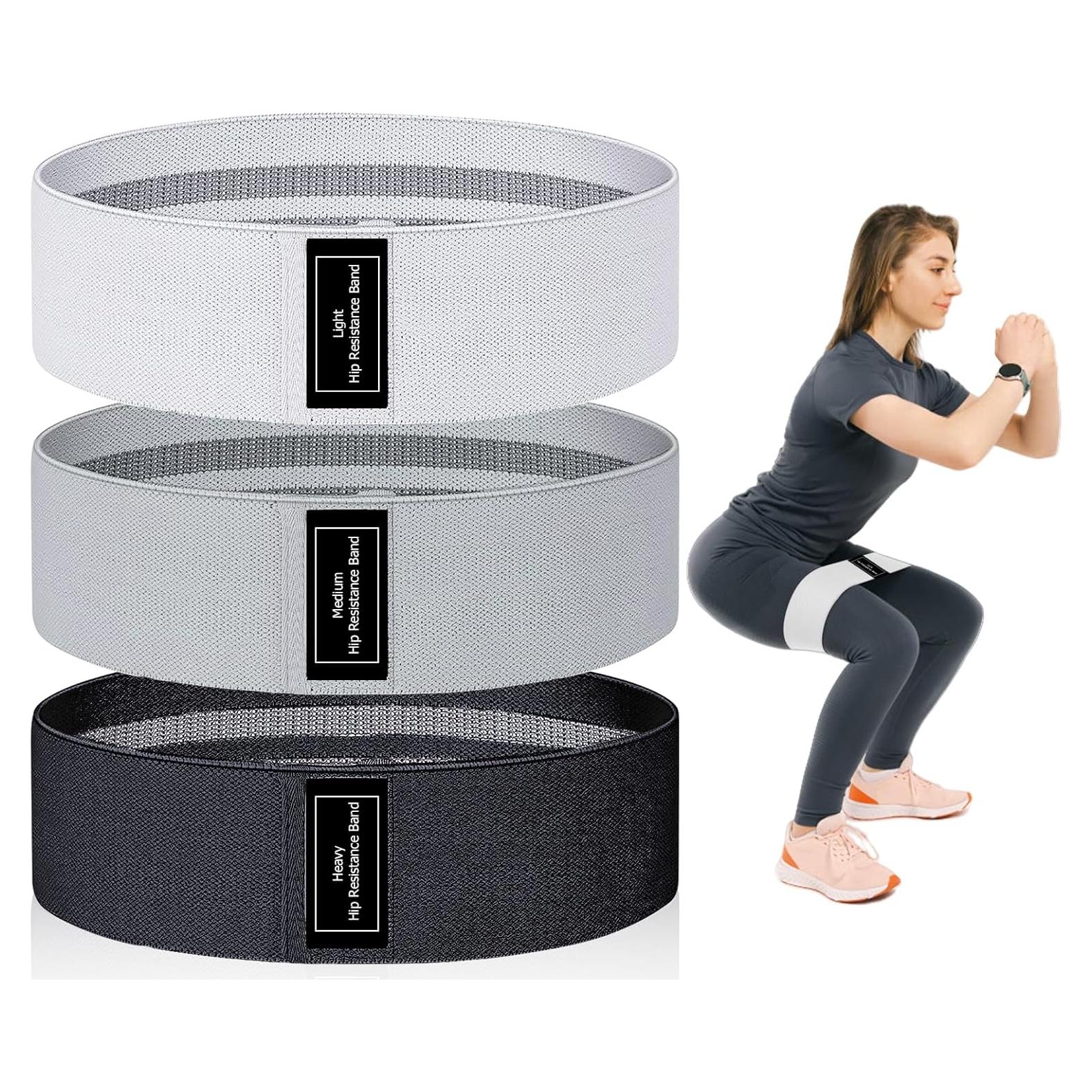 Juego de Bandas de Resistencia Kosair - 3 Niveles Antideslizantes