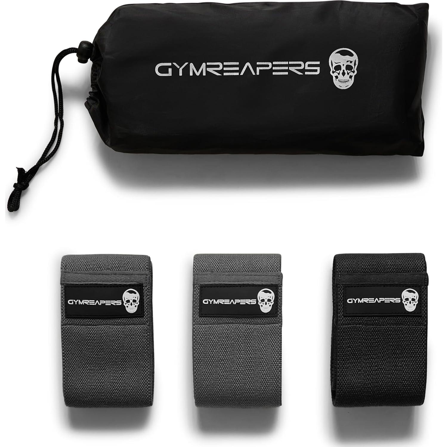 Bandas de Cadera Gymreapers - Juego de 3 Niveles Antideslizantes