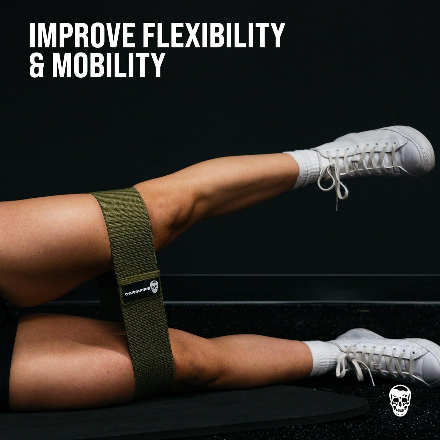 Bandas de Cadera Gymreapers - Juego de 3 Niveles Antideslizantes