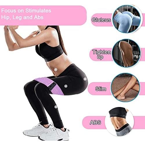 6 Bandas de Resistencia LAKXSF para Glúteos y Ejercicio