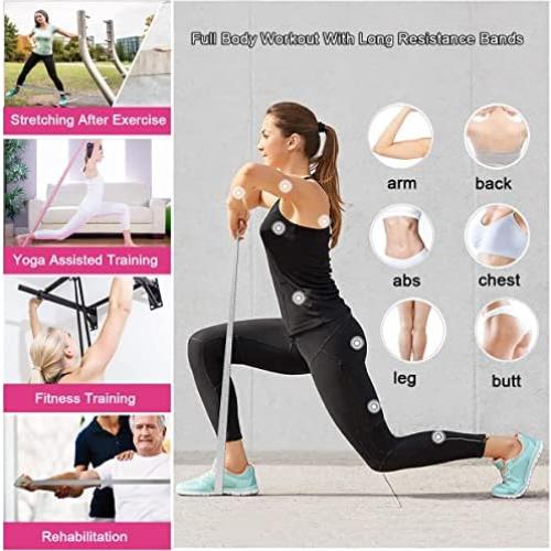 6 Bandas de Resistencia LAKXSF para Glúteos y Ejercicio