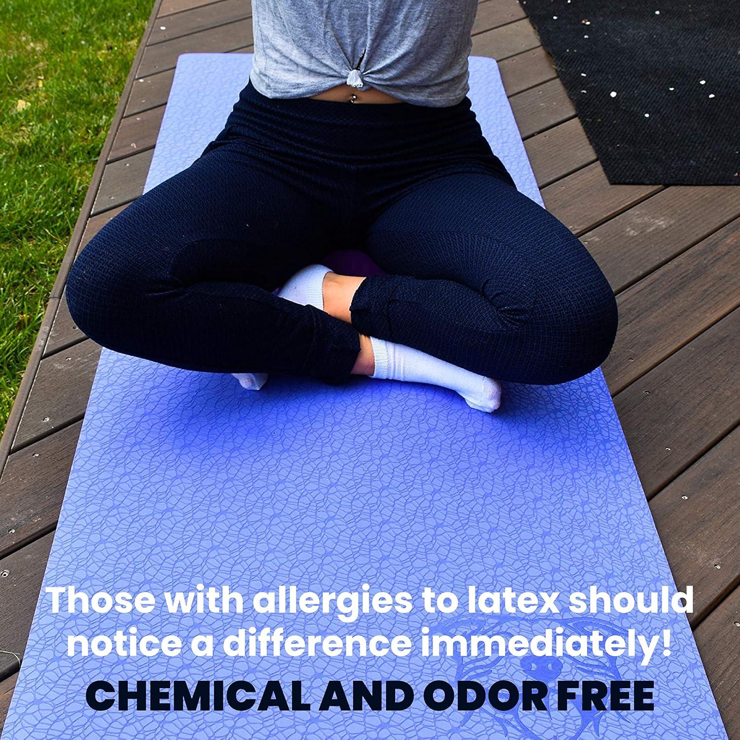 Esterilla de Yoga Koa TPE Antideslizante 1.83m Azul