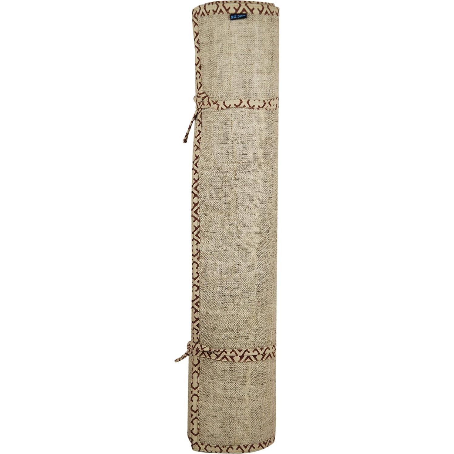 Alfombrilla de Yoga KHUSI de Cañamo Orgánico Extra Gruesa