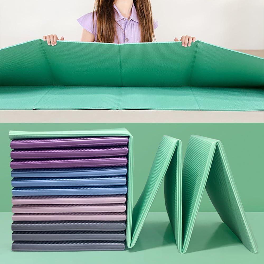 Esterilla de Yoga Plegable JUST DO TPE Antideslizante 183x61x0.6cm
