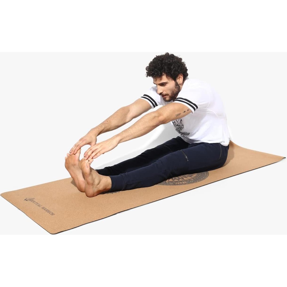 Alfombrilla de Yoga de Corcho Shakti Warrior Mandala 183x61cm