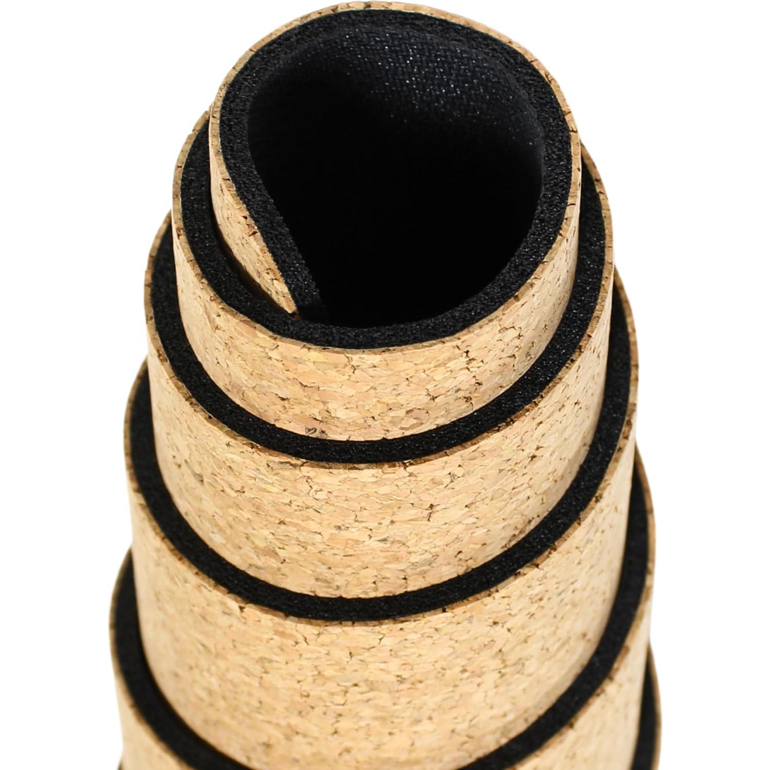 Alfombrilla de Yoga Plyopic Corcho Antideslizante 185x66cm