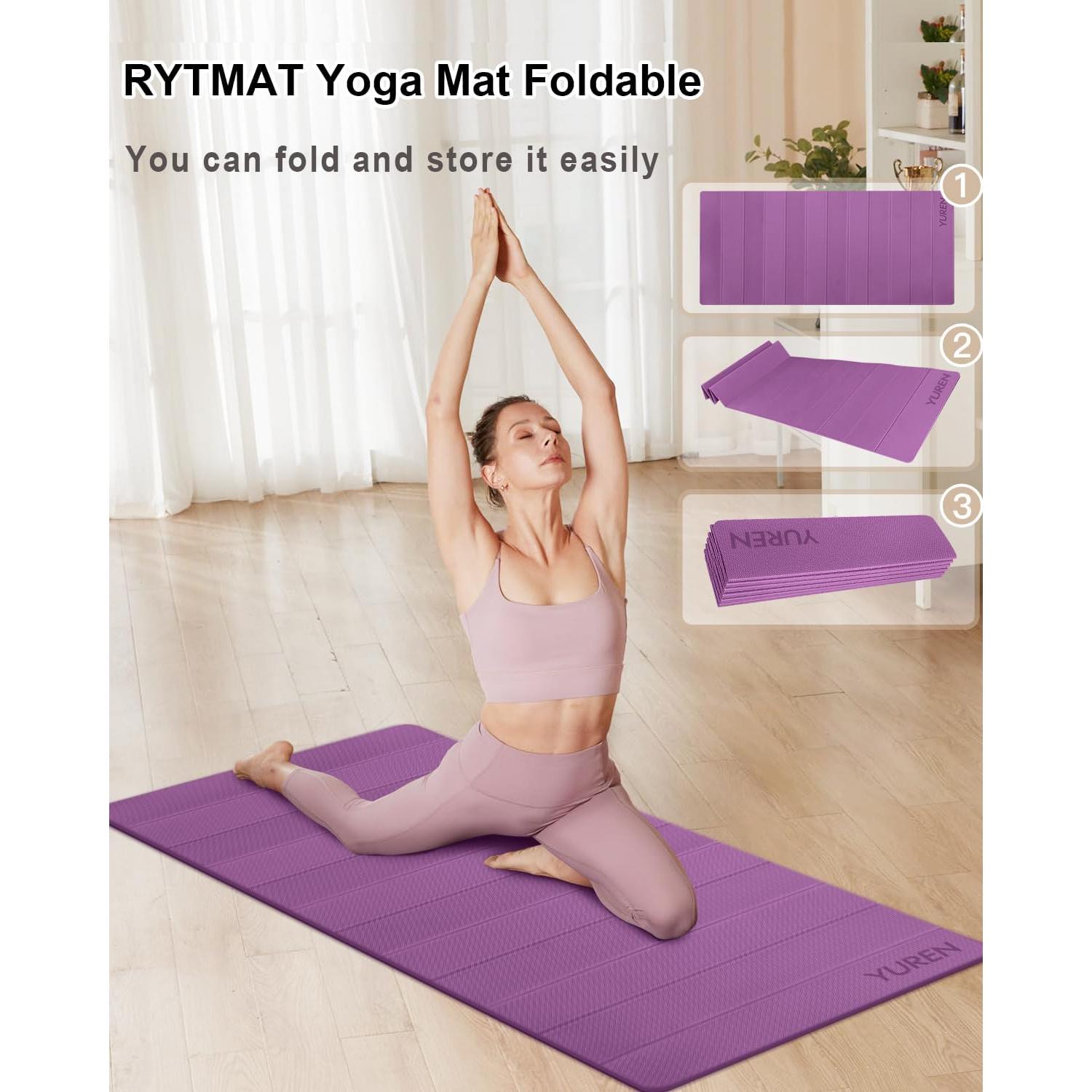 Alfombrilla de Yoga Plegable RYTMAT 182x79cm Antideslizante