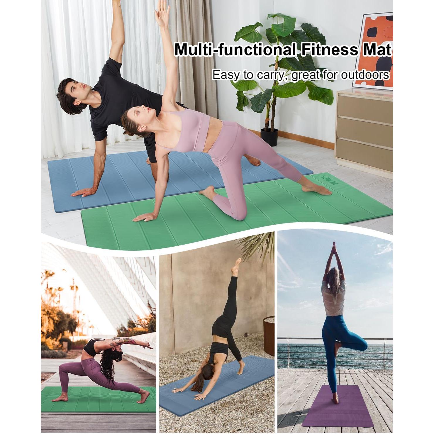 Alfombrilla de Yoga Plegable RYTMAT 182x79cm Antideslizante