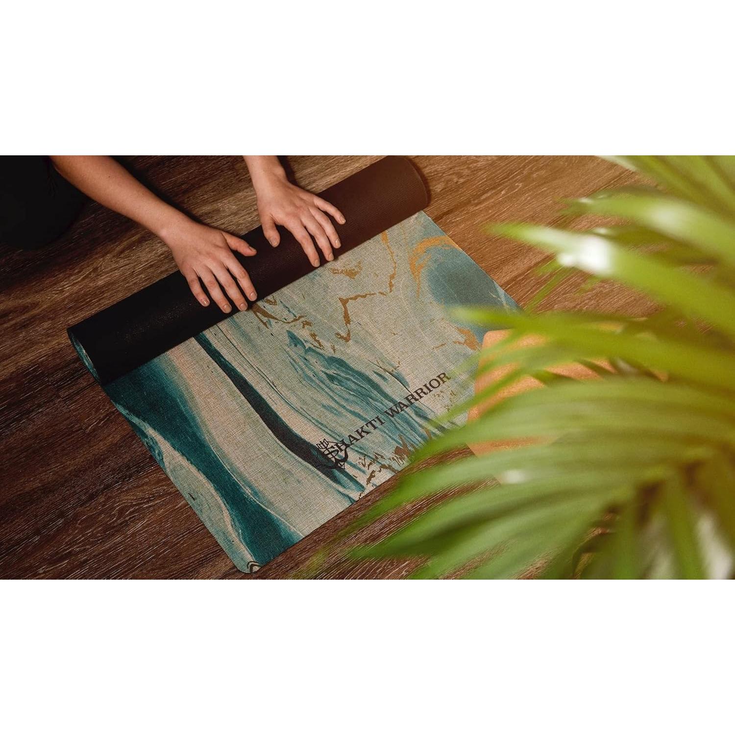Alfombrilla de Yoga Ecológica Shakti Warrior Anahata 182.8x61cm