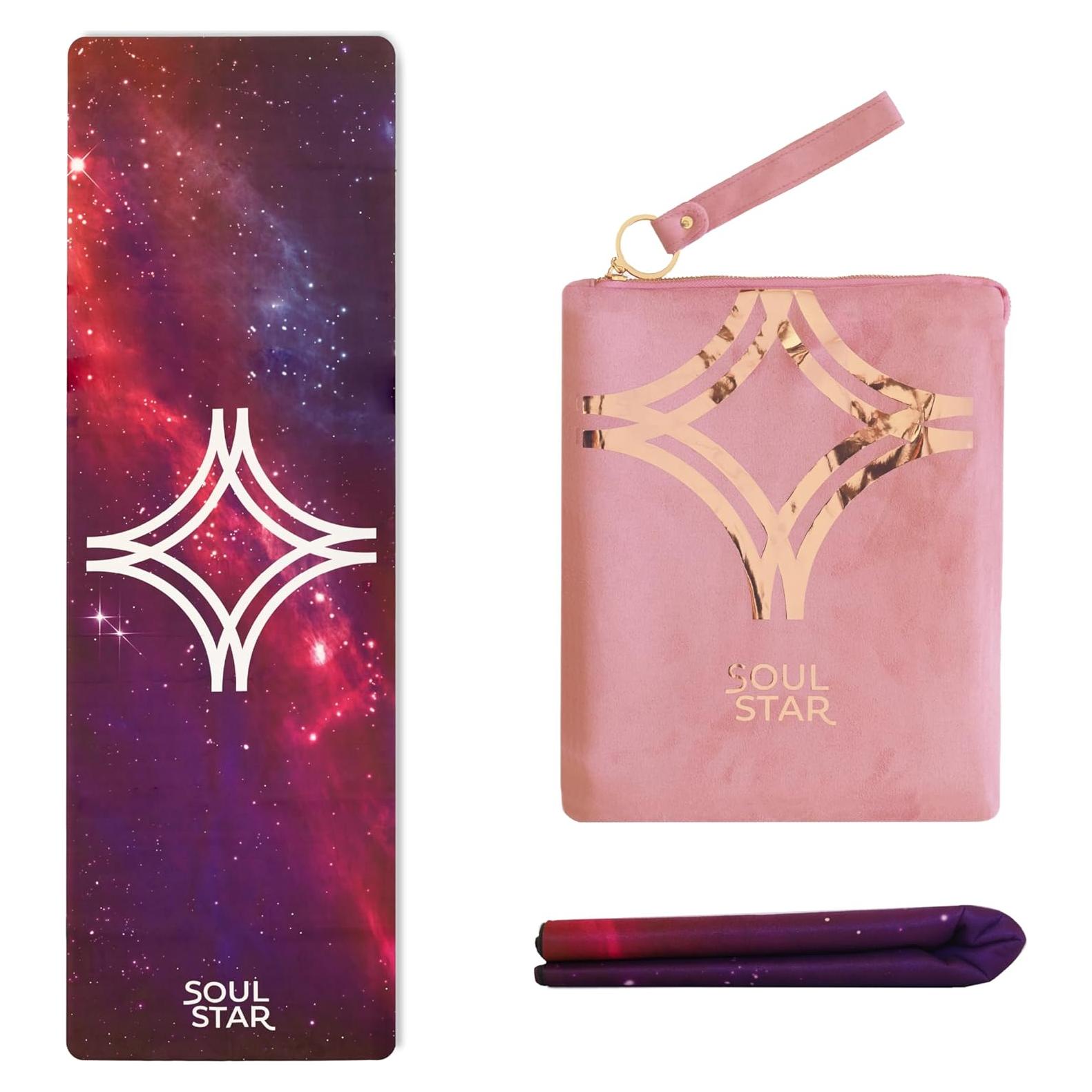 Esterilla de Yoga Plegable Soul Star 1.5mm Suede Antideslizante