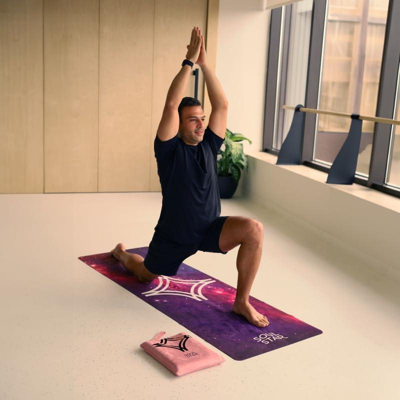 Esterilla de Yoga Plegable Soul Star 1.5mm Suede Antideslizante