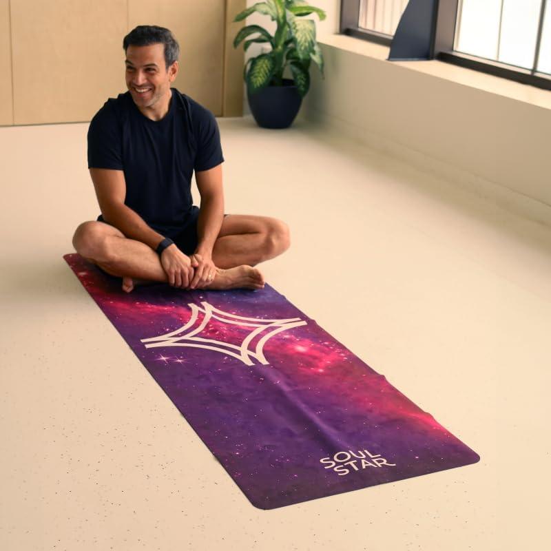 Esterilla de Yoga Plegable Soul Star 1.5mm Suede Antideslizante