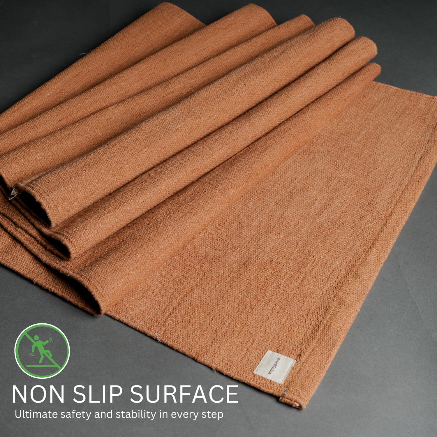 Alfombrilla de Yoga Natural ONE96NINE 61x183 cm Ecológica Antideslizante