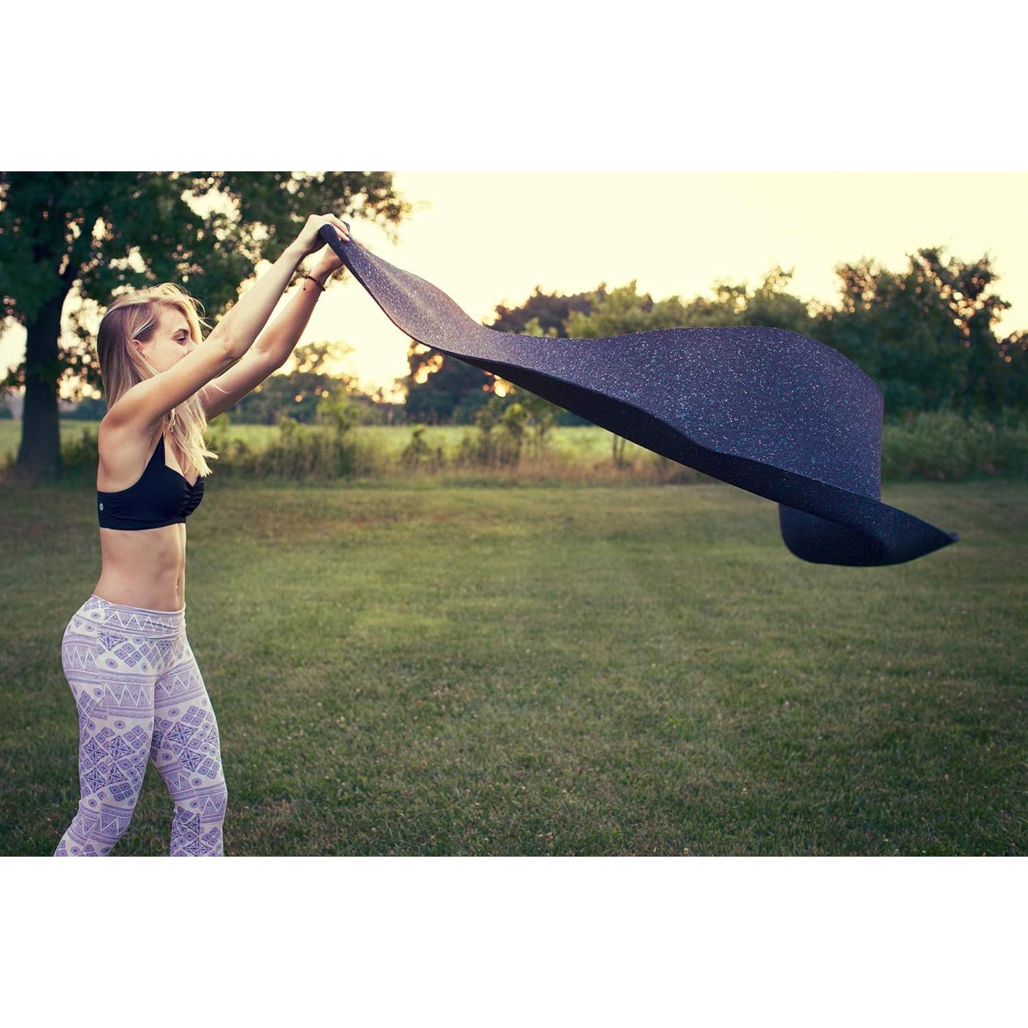 Alfombrilla de Yoga SUGA Reciclada 5mm Antideslizante Ecológica