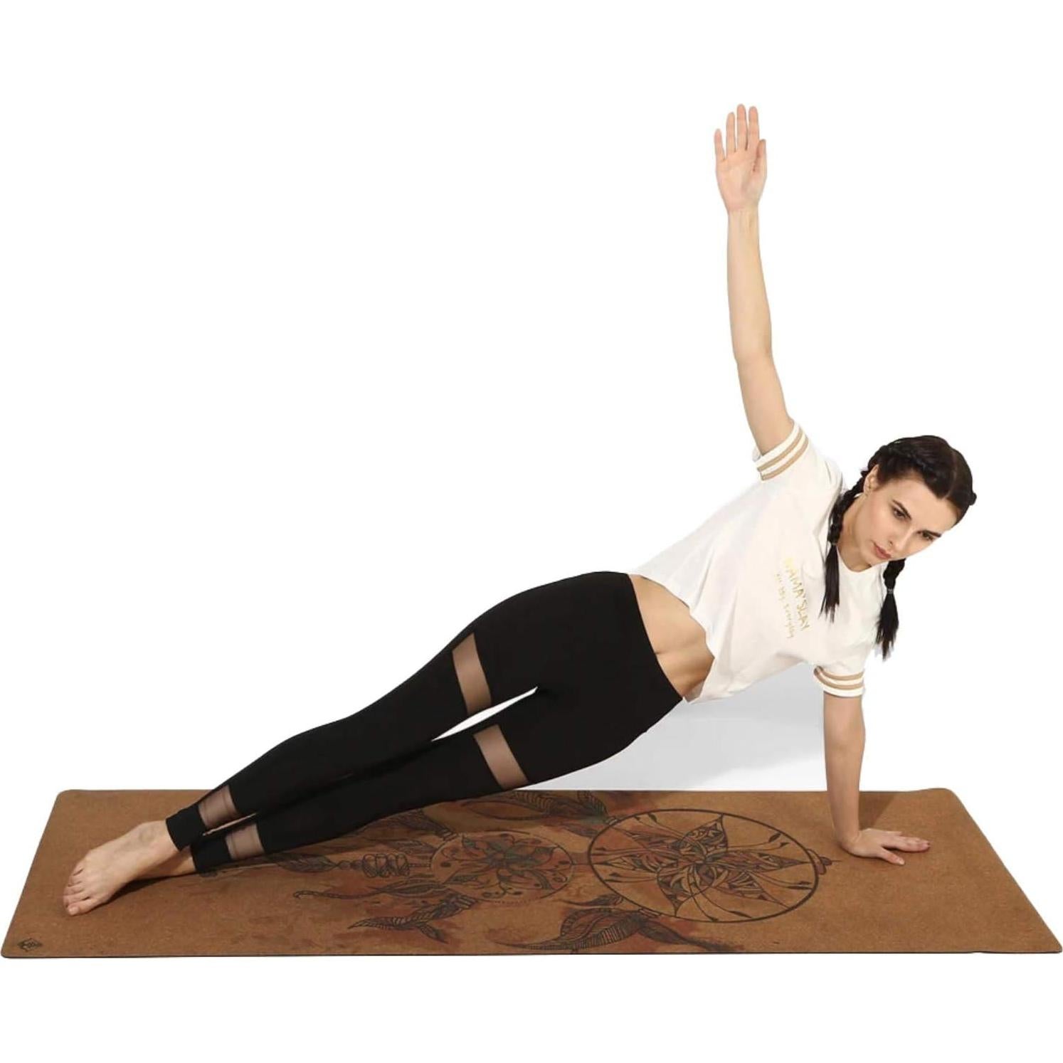 Alfombrilla de Yoga de Corcho Shakti Warrior 182.88x60.96cm Antideslizante