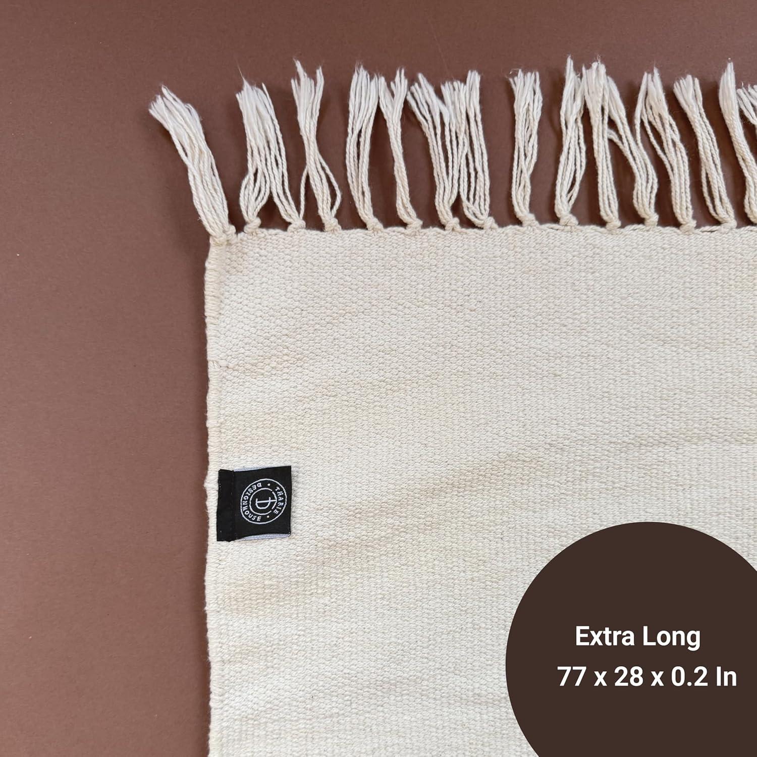 Esterilla de Yoga Tharie Algodón Orgánico 196x70 cm Antideslizante