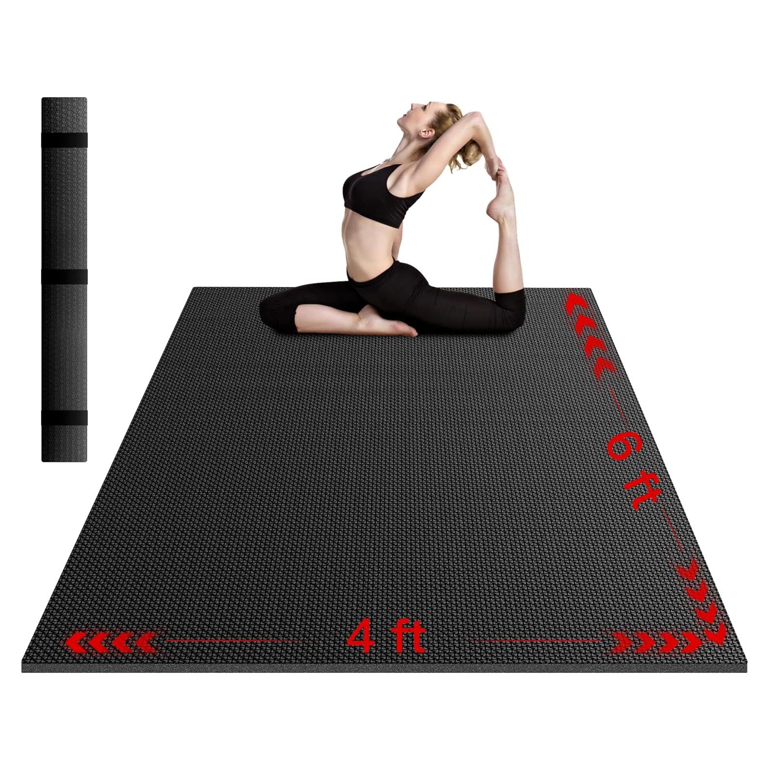 Alfombrilla de Ejercicio VTORY 182x122cm Antideslizante 8mm