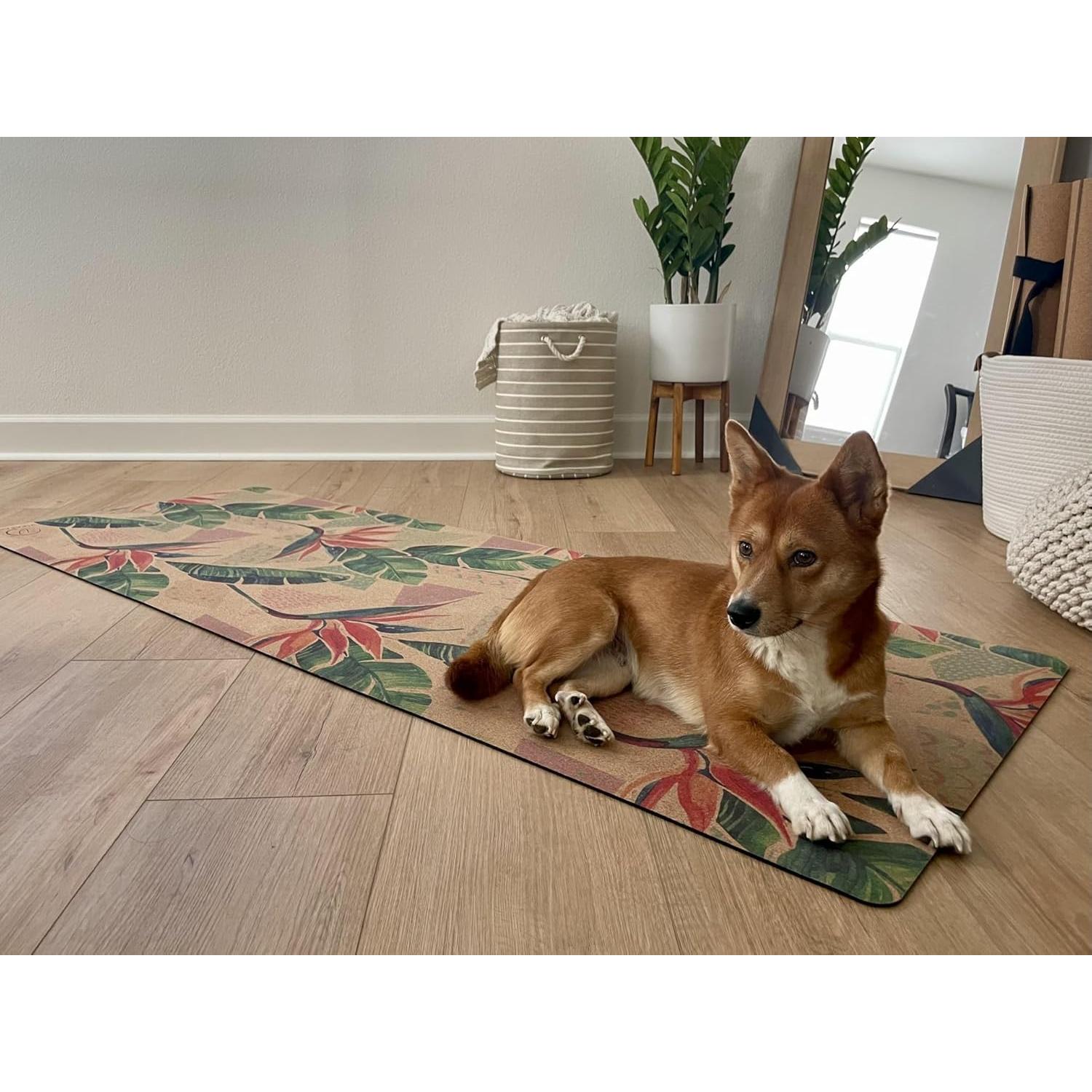 Alfombrilla de Yoga de Corcho My Virasana Antideslizante 182.88x66.04cm