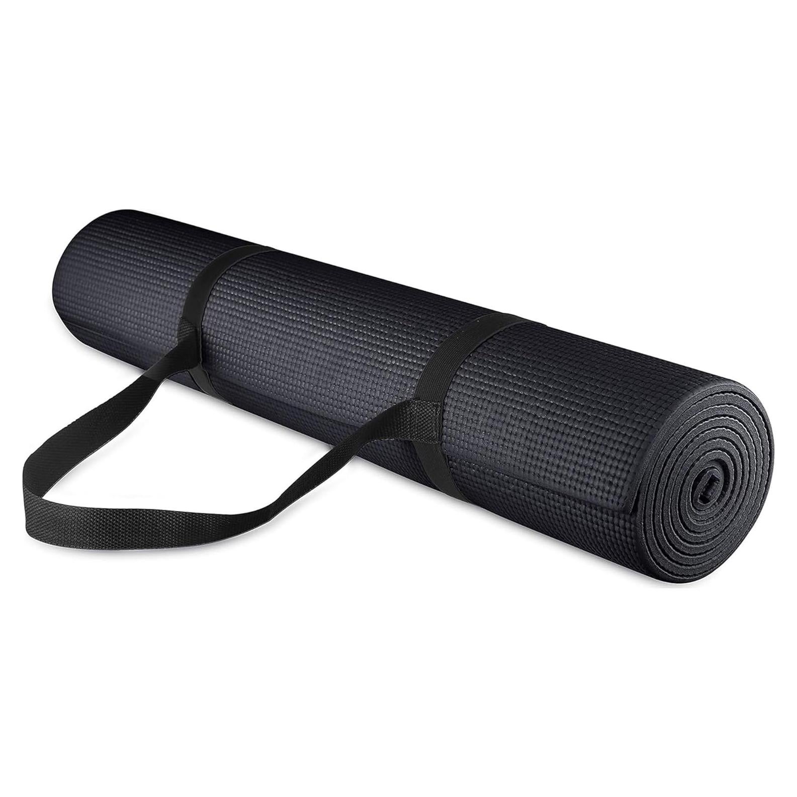 Mat de Yoga Antideslizante Fitvids 172.72x60.96cm Alta Densidad