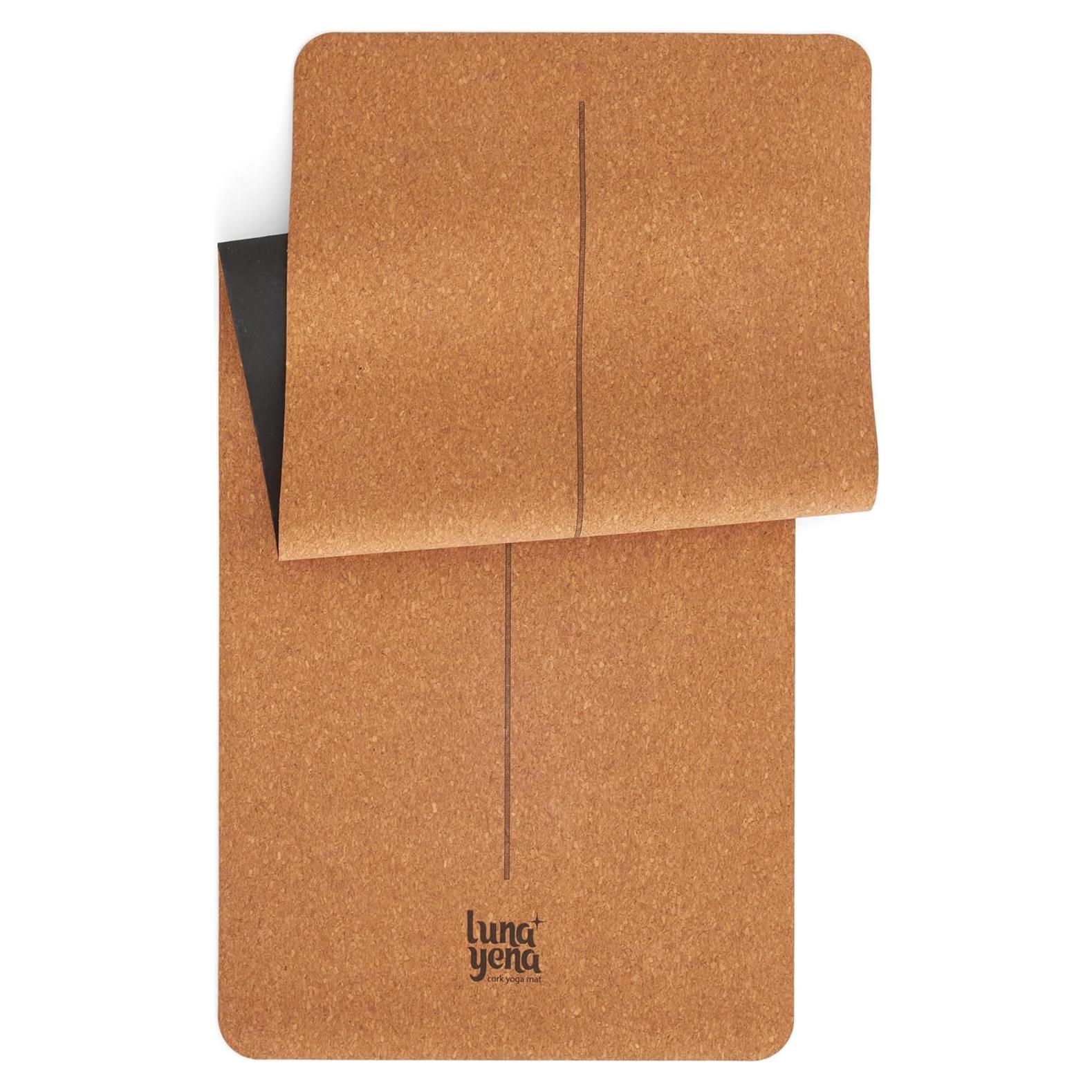 Alfombrilla de Yoga Ecológica LunaYena Corcho 182.88x60.96cm