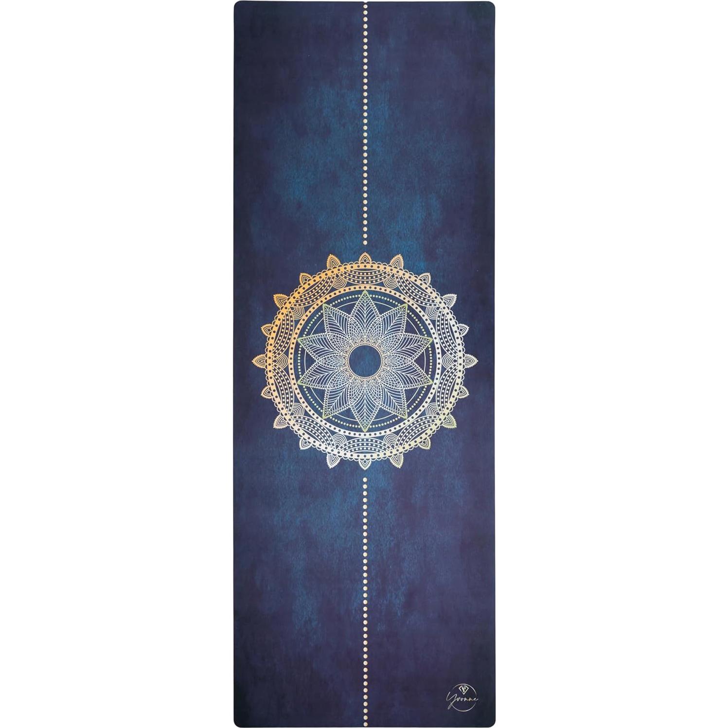 Esterilla de Yoga Yvonne Mandala 4mm Antideslizante Ecológica