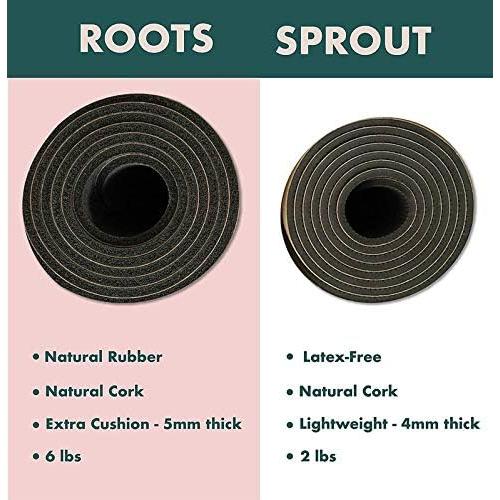 Alfombrilla de Yoga de Corcho Gurus 182.88x63.5cm Antideslizante