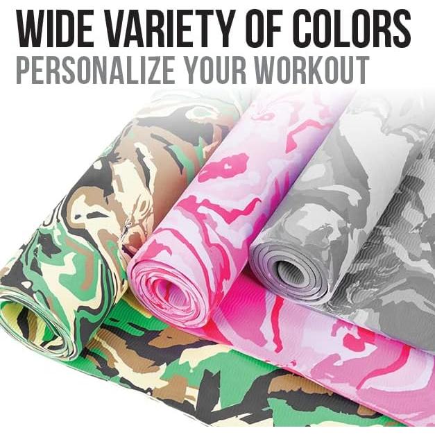 Alfombrilla de Yoga Ecológica Victor Fitness Gris 182.88x66.04cm